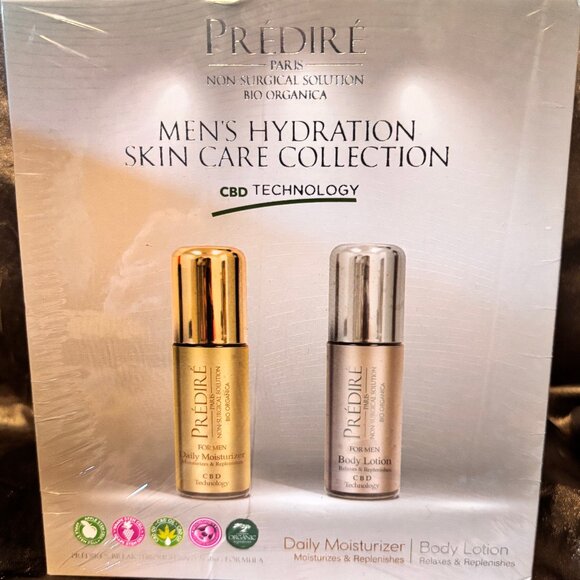 Predire Paris Mens Hydration Skin Care Collection Daily Moisturizer SEALED - Picture 1 of 6